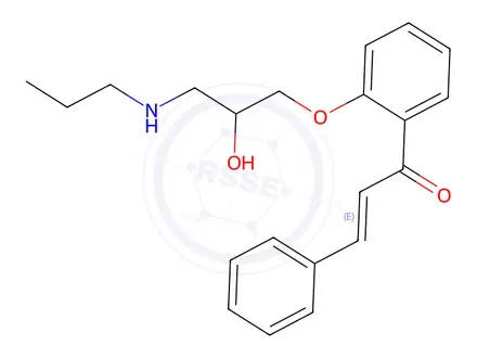 Chemical structure of Propafenone EP Impurity B