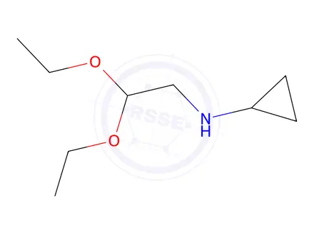 Chemical structure of n-(2,2-diethoxyethyl)cyclopropanamine