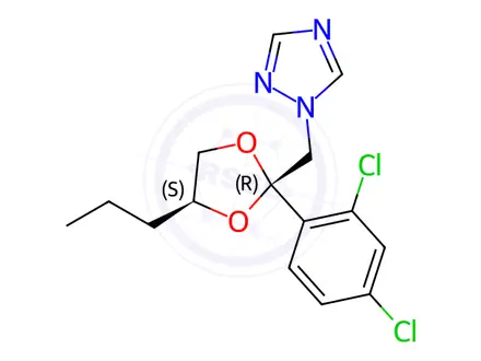 Chemical structure of Propiconazole Impurity 15