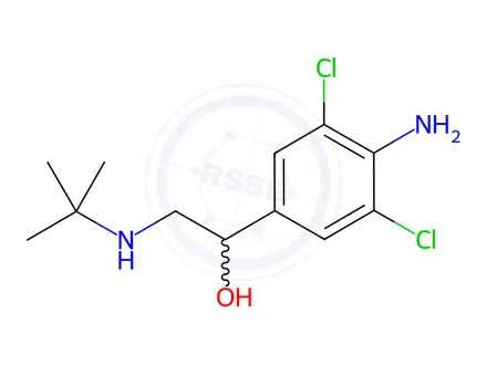 Chemical structure of Clenbuterol