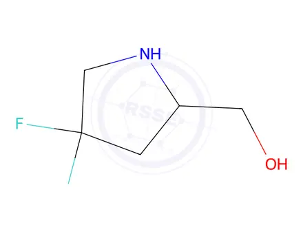 Chemical structure of (4,4-difluoropyrrolidin-2-yl)methanol