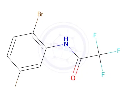 Chemical structure of N-(2,5-Dibromophenyl)-2,2,2-trifluoroacetamide