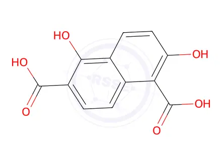 Chemical structure of 1,6-DIHYDROXYNAPHTHALENE-2,5-DICARBOXYLIC ACID