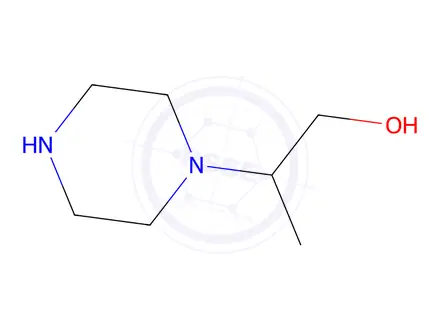 Chemical structure of 2-(piperazin-1-yl)propan-1-ol