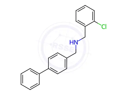 Chemical structure of N-([1,1-Biphenyl]-4-ylmethyl)(2-chlorophenyl)-methanamine