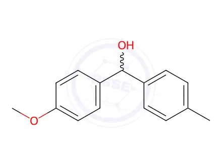 Chemical structure of (4-Methoxyphenyl)(p-tolyl)methanol