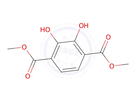 Chemical structure of Dimethyl 2,3-dihydroxyterephthalate