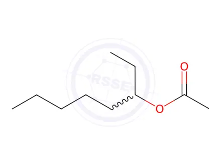 Chemical structure of 3-Octyl acetate