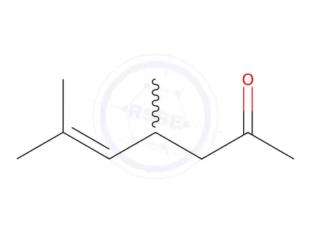Chemical structure of 4,6-Dimethyl-5-hepten-2-one