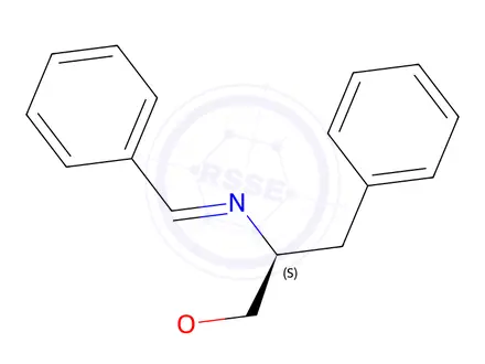 Chemical structure of (S)-N-Benzylidene-1-methoxy-3-phenylpropan-2-amine