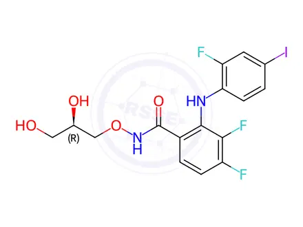 Chemical structure of Mirdametinib Impurity 6