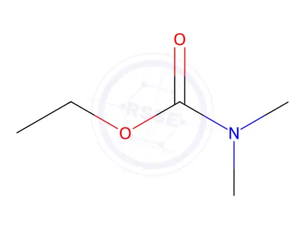 Chemical structure of Ethyl Dimethylcarbamate