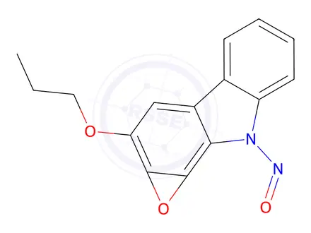 Chemical structure of N-Nitroso-Epoxy Propoxy Carbazole