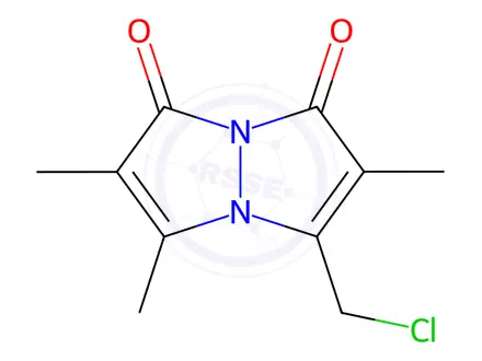 Chemical structure of Monochlorobimane