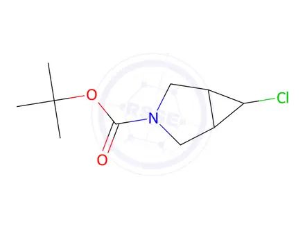 Chemical structure of Tert-butyl 6-chloro-3-azabicyclo[3.1.0]Hexane-3-carboxylate