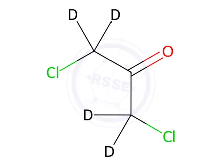 Chemical structure of 1,3-Dichloroacetone-d4