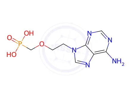 Chemical structure of Adefovir