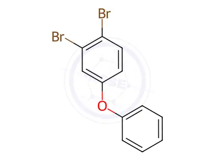 Chemical structure of 3,4-Dibromodiphenyl Ether