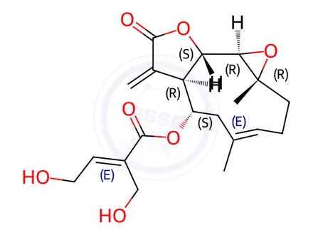 Chemical structure of stizolicin