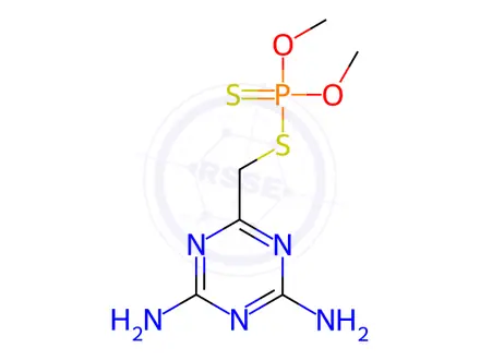 Chemical structure of Menazon