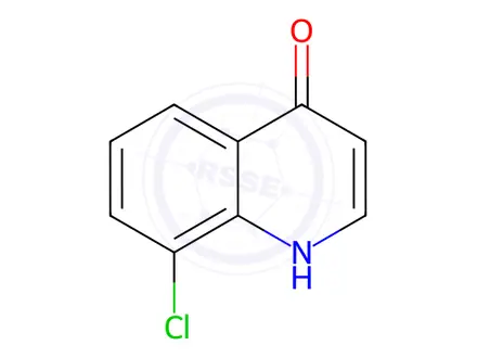 Chemical structure of 8-Chloroquinolin-4-ol