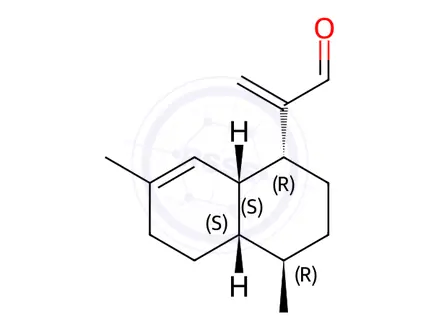 Chemical structure of Artemisinic Aldehyde