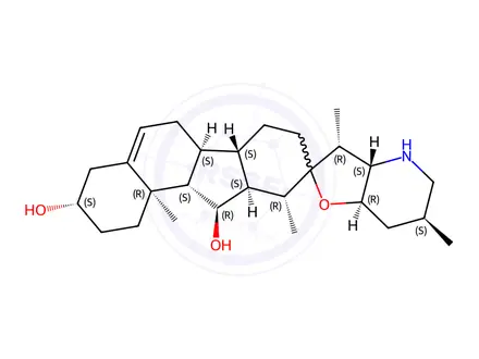 Chemical structure of Cyclopamine Impurity 42