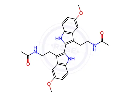 Chemical structure of Melatonin Impurity 72