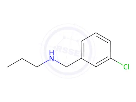 Chemical structure of (m-Chlorobenzyl)propylamine