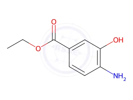 Chemical structure of Ethyl 4-Amino-3-hydroxybenzoate
