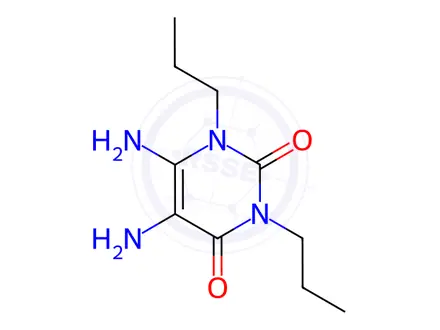 Chemical structure of Uracil Impurity 104
