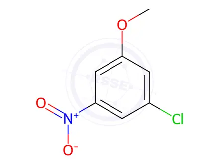 Chemical structure of 1-Chloro-3-methoxy-5-nitrobenzene