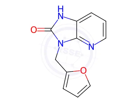 Chemical structure of 3-(Furan-2-ylmethyl)-1H-imidazo[4,5-b]pyridin-2(3H)-one