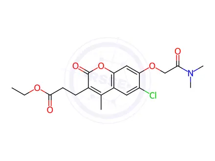 Chemical structure of Cloricromene Impurity 7