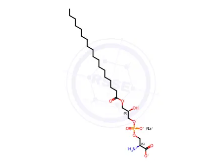 Chemical structure of Brain Lyso PS