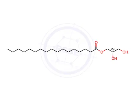 Chemical structure of MONOHEPTADECANOIN