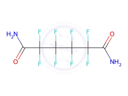 Chemical structure of Octafluoroadipamide