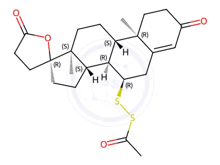 Chemical structure of Spironolactone EP Impurity D