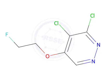 Chemical structure of 3,4-Dichloro-5-(2-fluoroethoxy)pyridazine