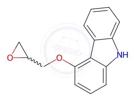 Chemical structure of Carvedilol Impurity 13