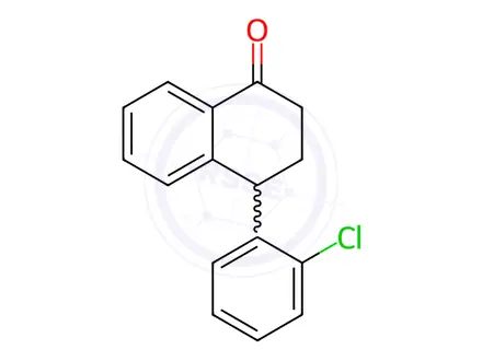 Chemical structure of Sertraline Impurity 17