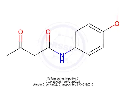 Chemical structure of Tafenoquine Impurity 3