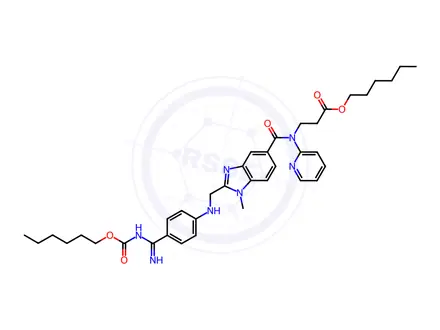 Chemical structure of Dabigatran Etexilate Impurity 173