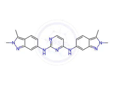 Chemical structure of Pazopanib Impurity 194