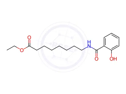 Chemical structure of Ethyl 8-(2-hydroxybenzamido)octanoate