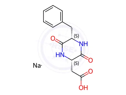 Chemical structure of lurasidone-001-SS-Na
