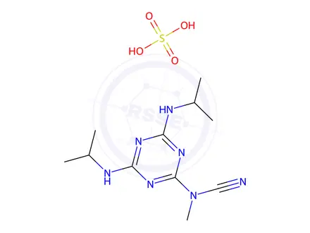 Chemical structure of Sulfazin (herbicide)