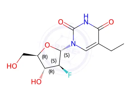 Chemical structure of Uracil Impurity 149
