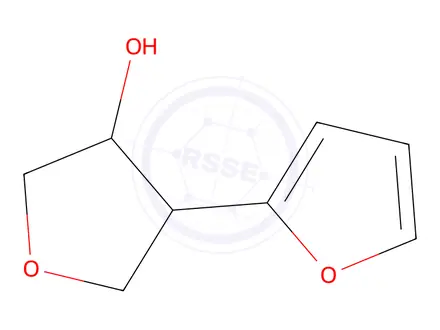 Chemical structure of 4-(Furan-2-yl)tetrahydrofuran-3-ol