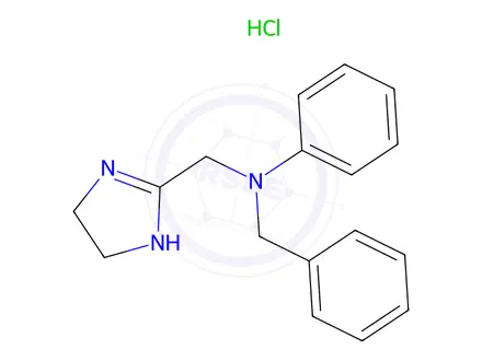 Chemical structure of Antazoline Hydrochloride